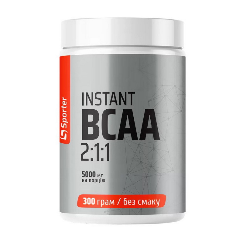 Instant BCAA 2:1:1 Unflavored (300 g) Instant BCAA 2:1:1 Unflavored (300 g)