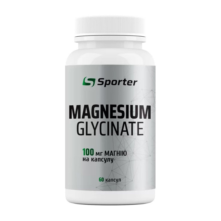 Magnesium Glycinate 100 mg (60 caps) Magnesium Glycinate 100 mg (60 caps)