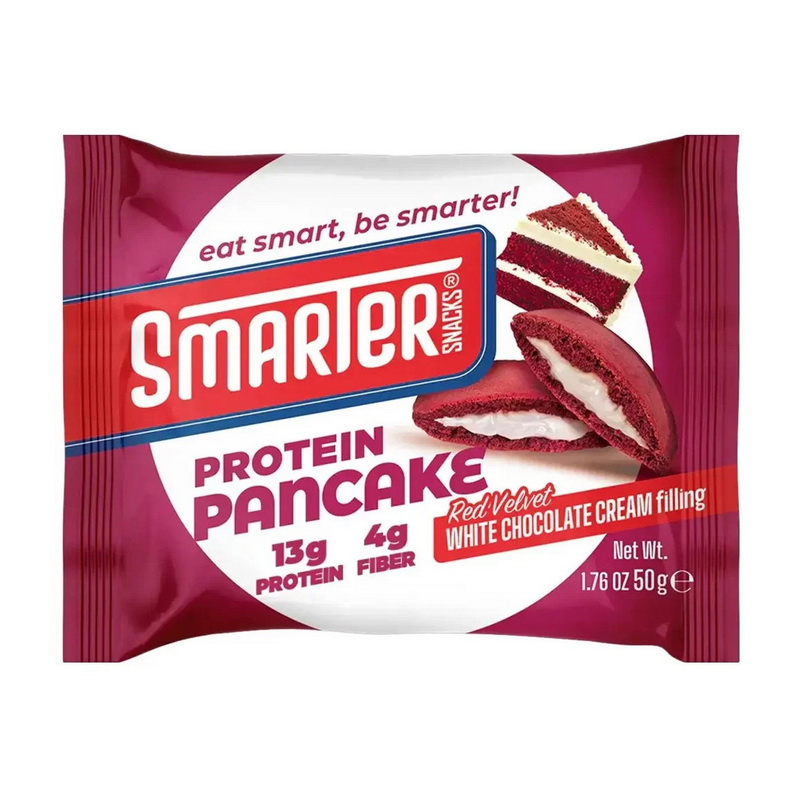 Protein Pancake Red Velvet White Chocolate Cream (1 x 55 g) Protein Pancake Red Velvet White Chocolate Cream (1 x 55 g)