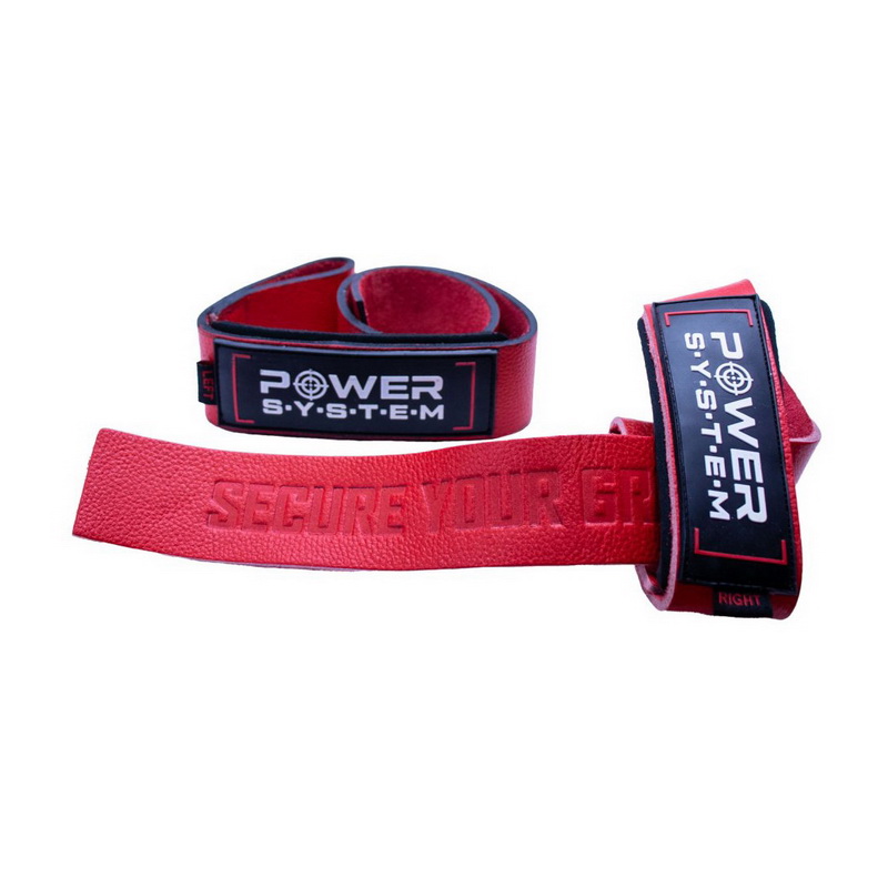 Lifting Leather Straps 3320 Red Lifting Leather Straps 3320 Red