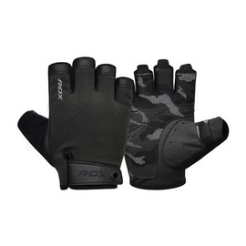 T2 Weightlifting Half Gym Gloves Black
