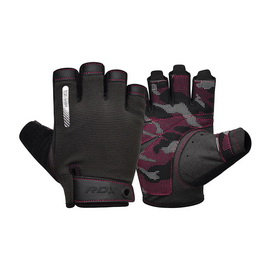 T2 Weightlifting Half Gym Gloves Pink