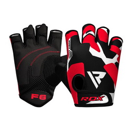 RDX F6 Sumblimation Gloves Red