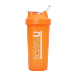 Shaker with Metal Ball Orange (600 ml)