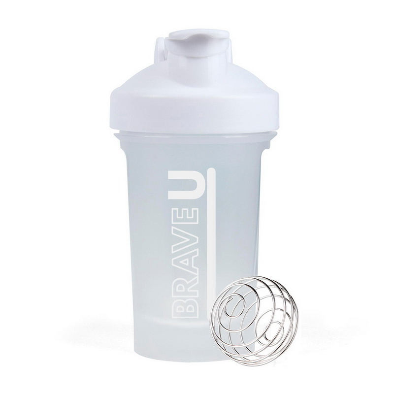 Shaker with Metal Ball White (400 ml) Shaker with Metal Ball White (400 ml)