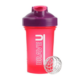 Shaker with Metal Ball Red (400 ml)