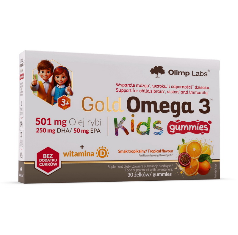 Gold Omega 3 Kids (30 gummies) Gold Omega 3 Kids (30 gummies)