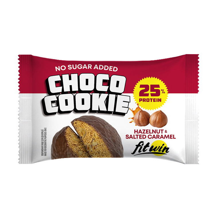Choco Cookie Hazelnut & Salted Caramel (1 x 40 g) Choco Cookie Hazelnut & Salted Caramel (1 x 40 g)