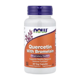 Quercetin with Bromelain (60 veg caps) Quercetin with Bromelain (60 veg caps)