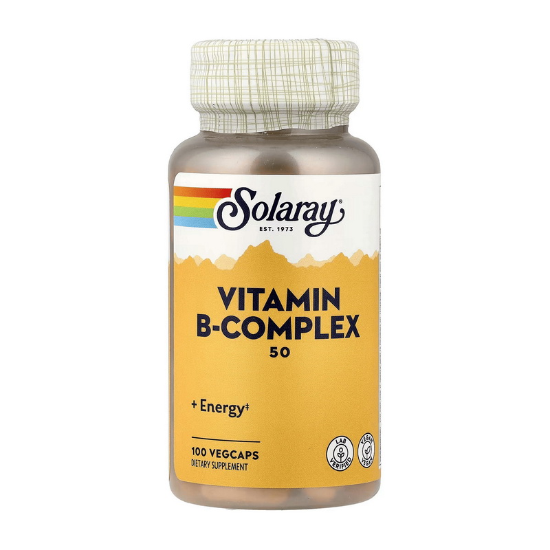 Vitamin B-Complex 50 (100 veg caps) Vitamin B-Complex 50 (100 veg caps)