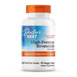 High Potency Bromelain (90 veg caps) High Potency Bromelain (90 veg caps)