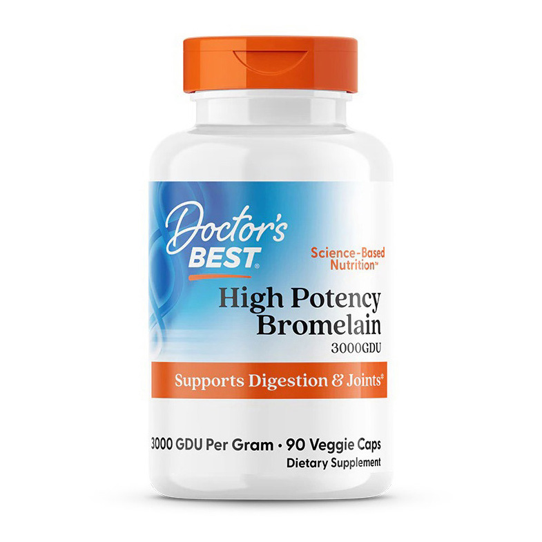 High Potency Bromelain (90 veg caps) High Potency Bromelain (90 veg caps)
