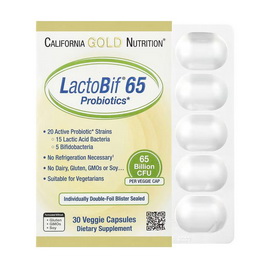 LactoBif Probiotics 65 Billion (30 veg caps)