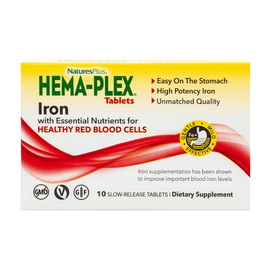 Hema-Plex Iron Tablets (10 tabs) Hema-Plex Iron Tablets (10 tabs)