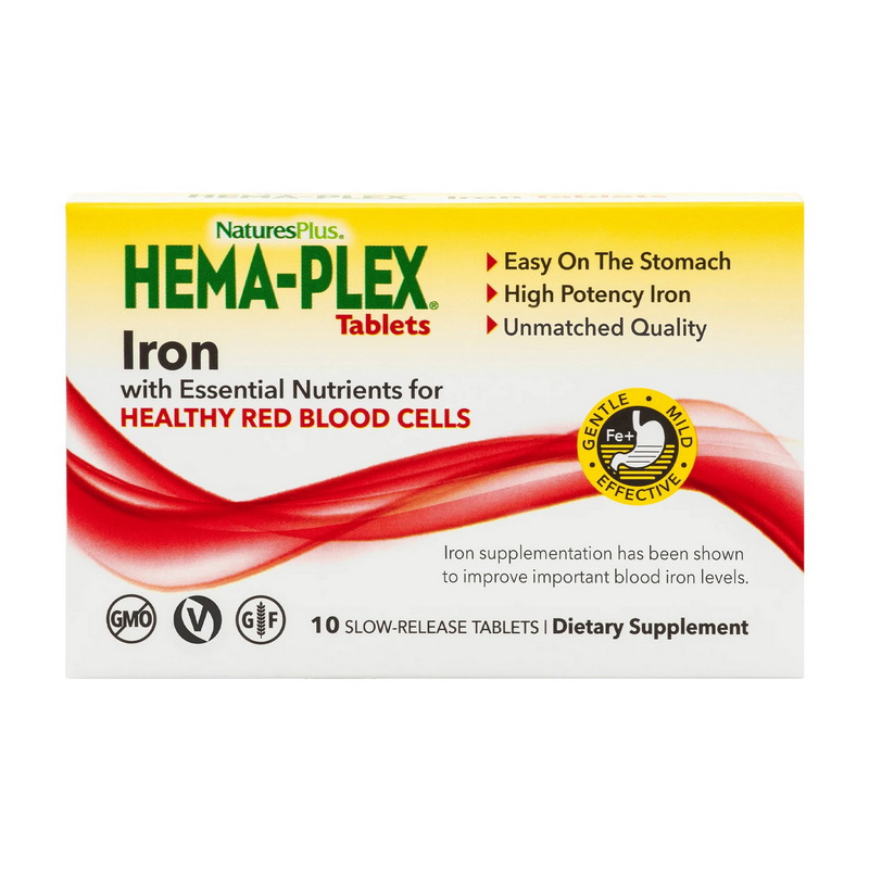 Hema-Plex Iron Tablets (10 tabs) Hema-Plex Iron Tablets (10 tabs)