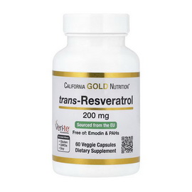 Trans-Resveratrol 200 mg (60 veg caps)