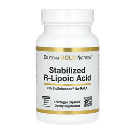 Stabilized R-Lipoic Acid (120 veg caps)