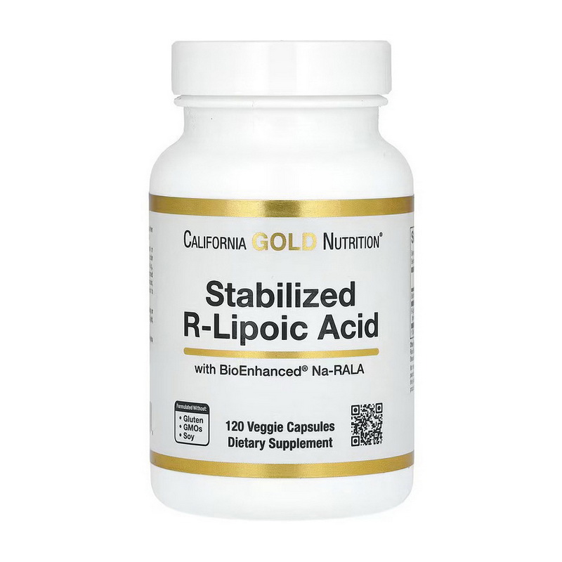Stabilized R-Lipoic Acid (120 veg caps) Stabilized R-Lipoic Acid (120 veg caps)