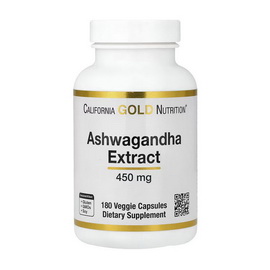 Ashwagandha Root Extract 450 mg (180 veg caps)