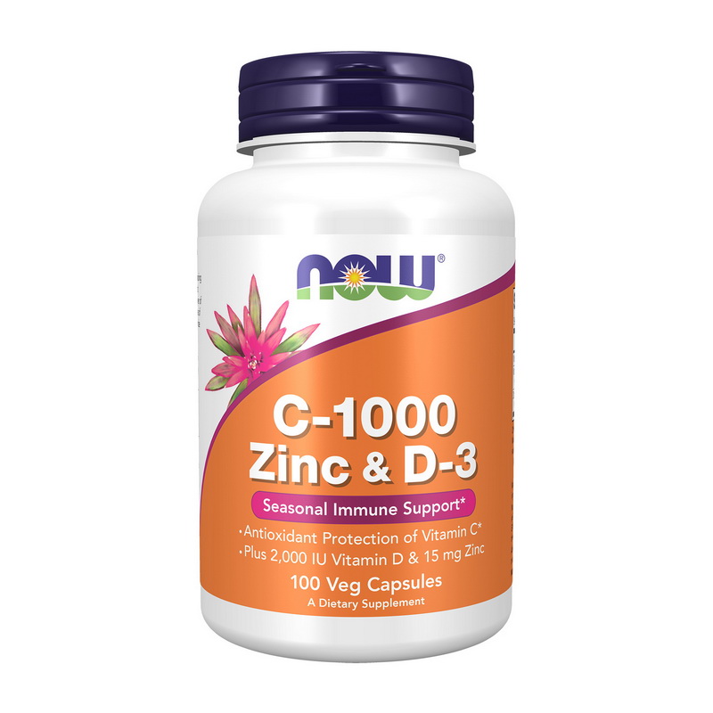 C-1000 Zinc & D-3 (100 veg caps) C-1000 Zinc & D-3 (100 veg caps)