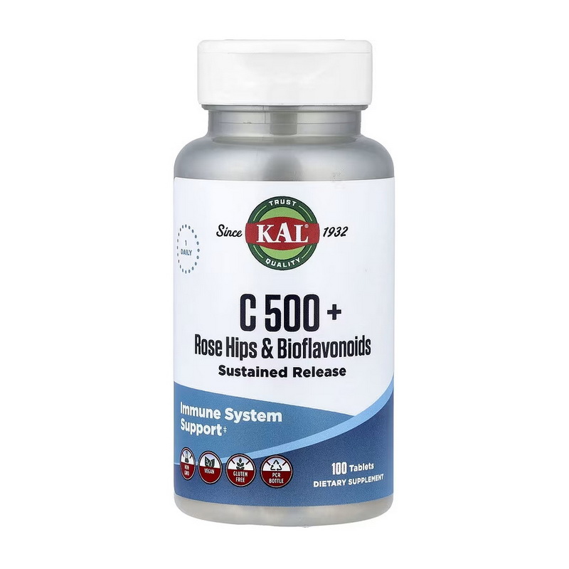 C500 + Rose Hips & Bioflavonoids (100 tabs) C500 + Rose Hips & Bioflavonoids (100 tabs)
