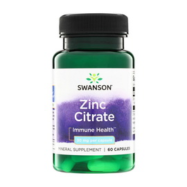 Zinc Citrate 30 mg (60 caps)