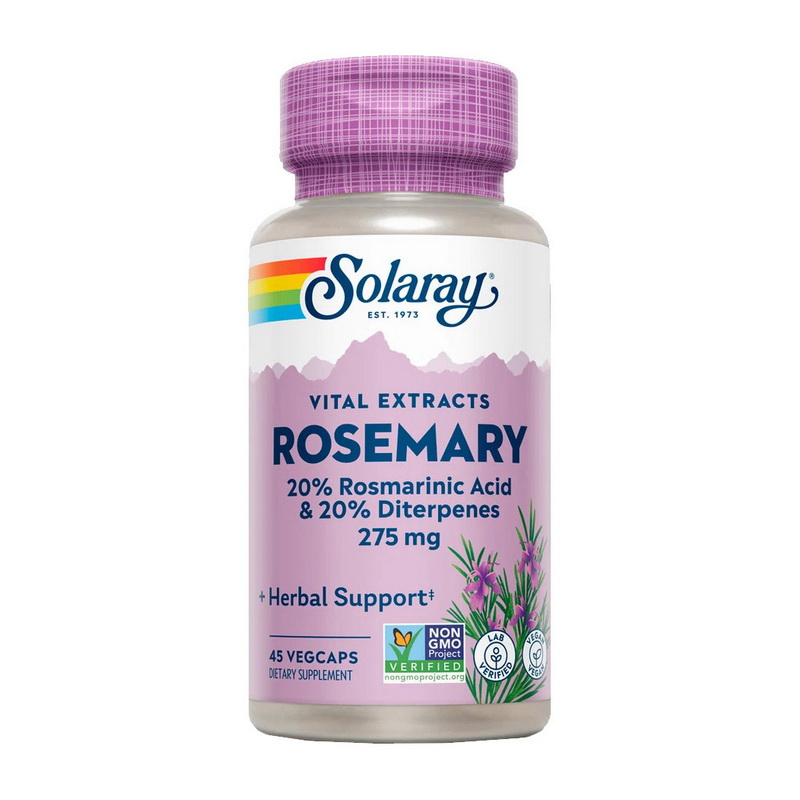 Rosemary 275 mg (45 veg caps) Rosemary 275 mg (45 veg caps)