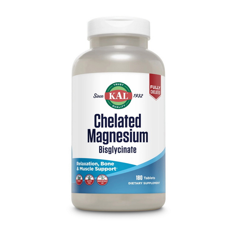 Chelated Magnesium Bisglycinate (180 tabs) Chelated Magnesium Bisglycinate (180 tabs)