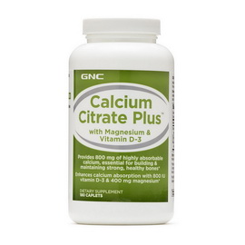 CALCIUM CITRATE PLUS (180 caps)