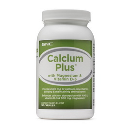 CALCIUM PLUS WITH VITAMIN (120 caps)