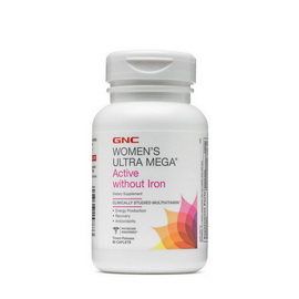 Women`s Ultra Mega Active Without Iron (90 caplets)