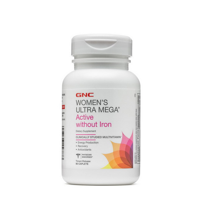 Women`s Ultra Mega Active Without Iron (90 caplets) Women`s Ultra Mega Active Without Iron (90 caplets)