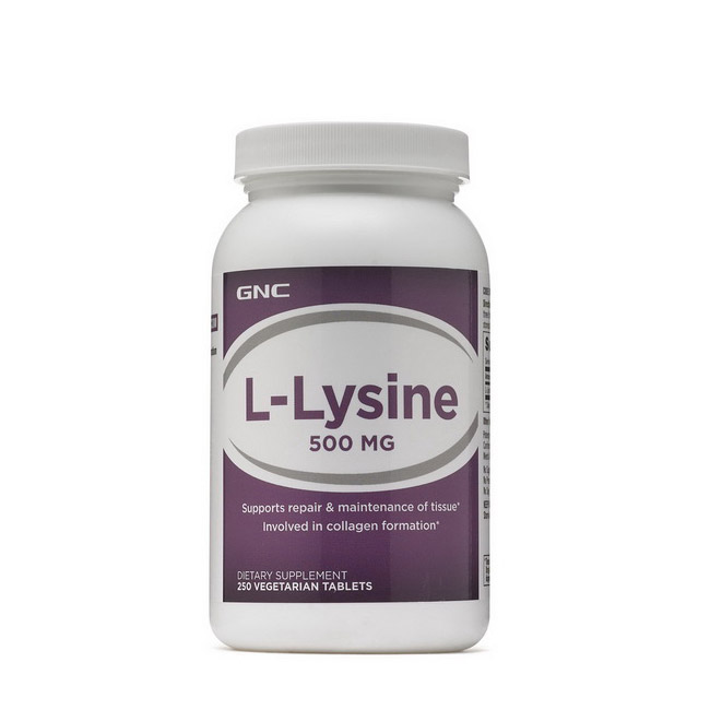L-Lysine 500 mg (250 veg tabs) L-Lysine 500 mg (250 veg tabs)