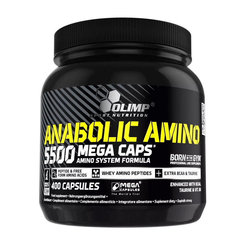 Anabolic Amino 5500 Mega Caps (400 caps) Anabolic Amino 5500 Mega Caps (400 caps)