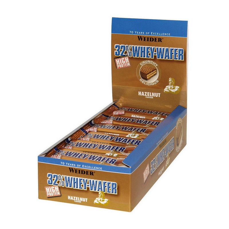 32% Whey Wafer bar (24 x 35 g) 32% Whey Wafer bar (24 x 35 g)