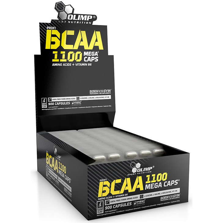 BCAA Mega Caps blister (30x30 caps) BCAA Mega Caps blister (30x30 caps)