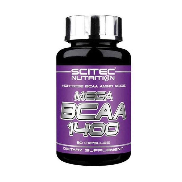MEGA BCAA 1400 (90 caps) MEGA BCAA 1400 (90 caps)