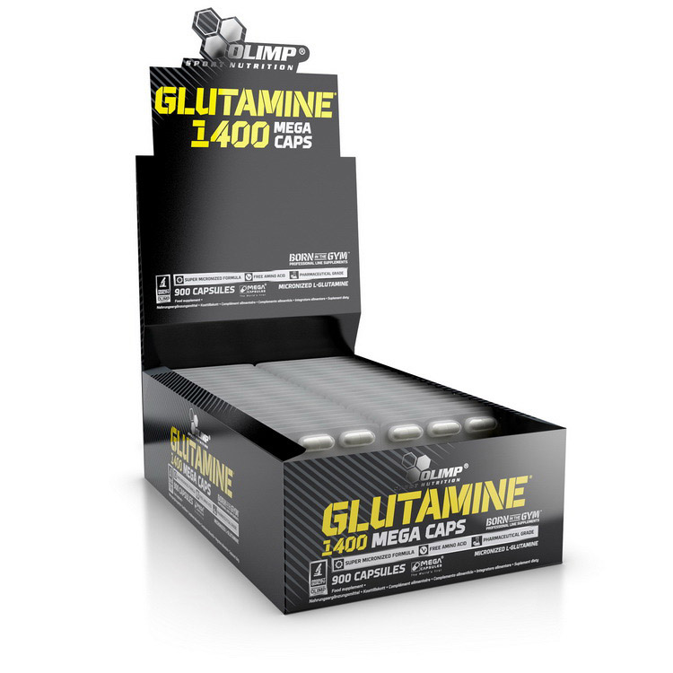 L-Glutamine Mega Caps (30x30 caps) L-Glutamine Mega Caps (30x30 caps)