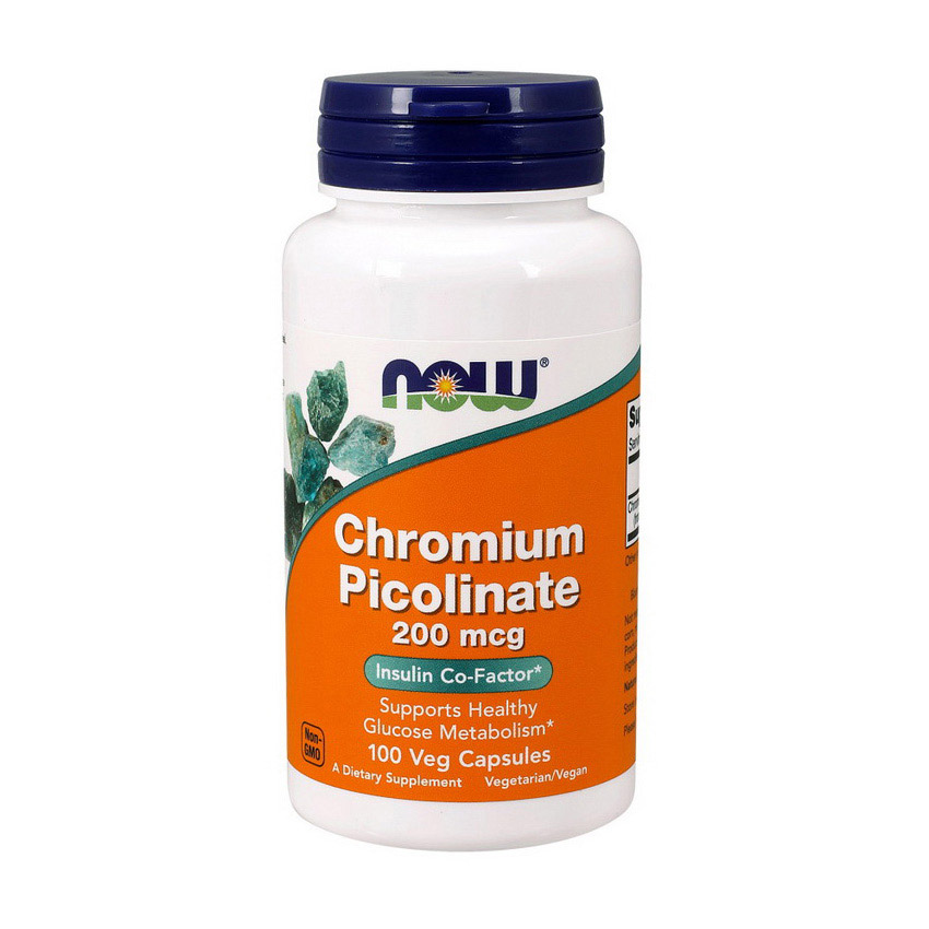 CHROMIUM PICOLINATE 200 mg (100 caps) CHROMIUM PICOLINATE 200 mg (100 caps)
