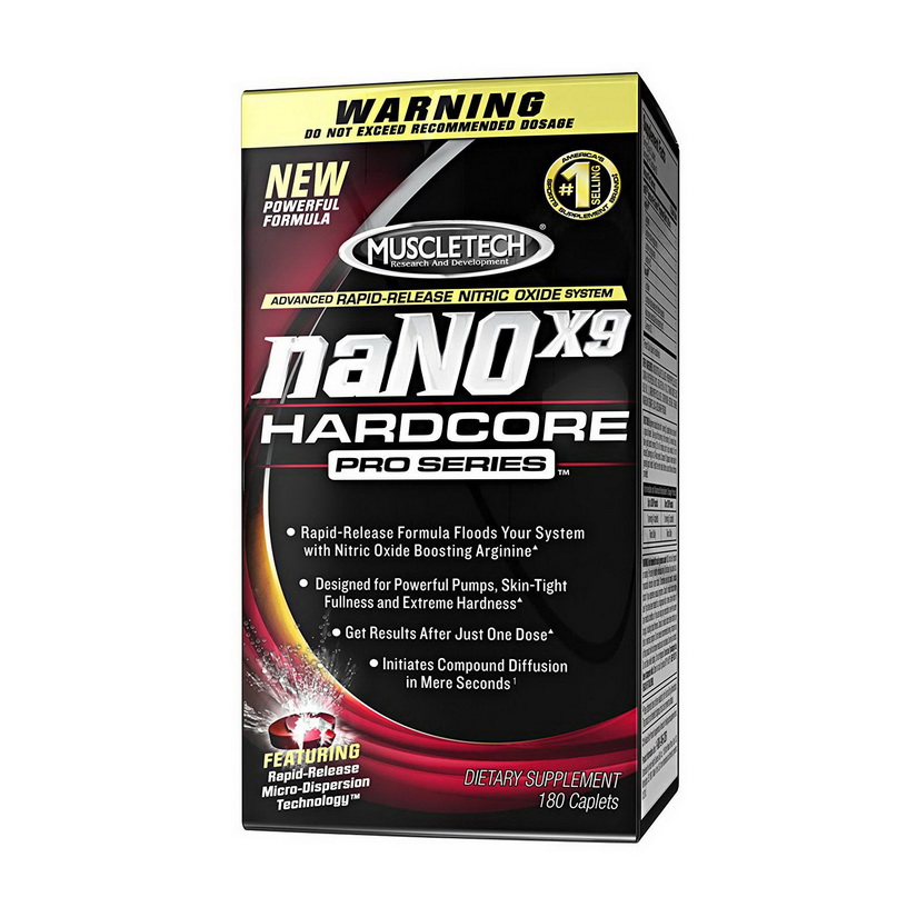 naNO X9 hardcore pro series (180 caps)
