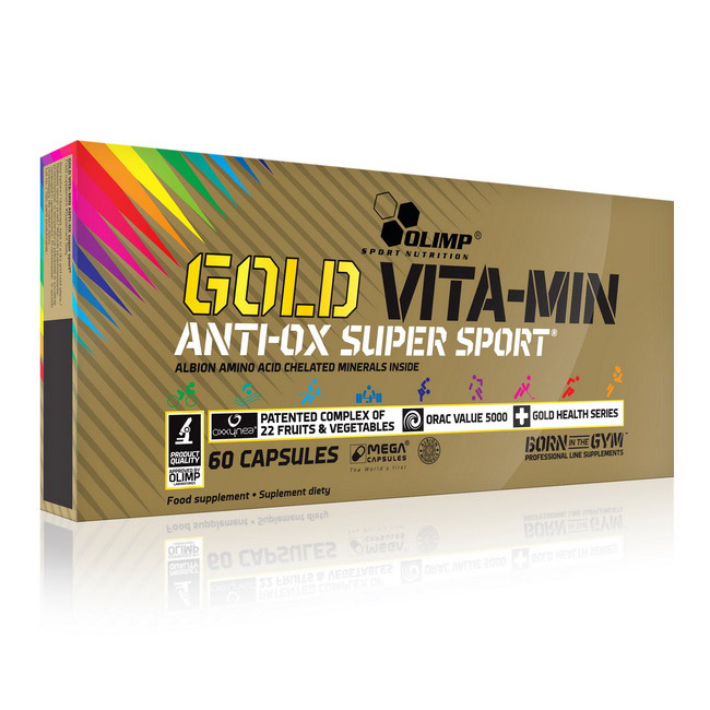 Gold VITA-MIN anti-OX super (60 caps) Gold VITA-MIN anti-OX super (60 caps)